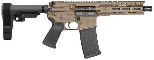 Diamondback DB15 Pistol DB1913K061, 5.56 NATO, 7", SB Tactical SBA3 Brace Stock, 30 Rds