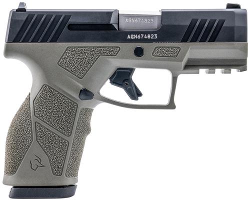 Taurus GX2 Compact Pistol 1GX2931O, 9mm, 3.37", Ergonomic Polymer Grips, OD Green Finish, 13 Rds