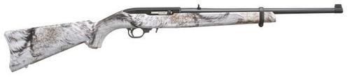 Ruger 10/22 Rifle 31169, 22LR, 18.5", Synthetic Yote Camo Stock, 10 Rds