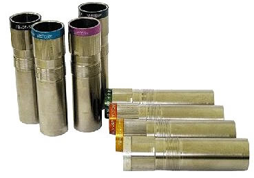 Beretta Shotgun Choke Tube C61690 20 Gauge, Mobilchoke Victory, Extended, Long 25mm, Silver w Color Bands, Skeet USA Constriction