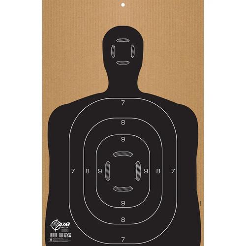 Allen EZ-Aim B27 Corrugate Silhouette Shooting Target