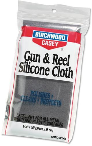 Birchwood Casey 30001 Gun & Reel Silicone Cloth w/Poly Bag