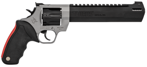 Taurus Raging Hunter Revolver 2357085RH, 357 Mag, 8.38", Black Rubber Grips, Matte Black Finish, 7 Rds