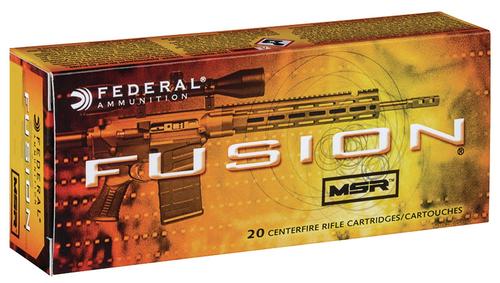 Federal Fusion Rifle Ammunition F65GDLMSR1, 6.5 Grendel, Soft Point, 120 GR, 2600 fps, 20 Rd/Bx