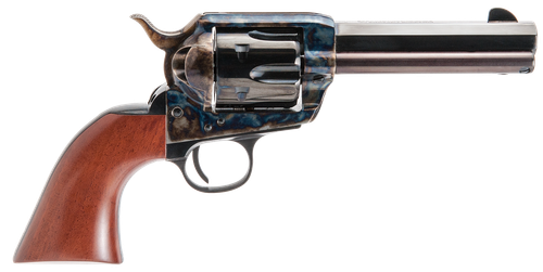 Cimarron El Malo Pre-War 1896-1940 SAO Revolver PP410MALO, 45 Colt (LC), 4.75", Case Hardened Finish, 6rd