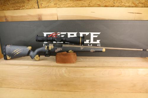 Fierce Twisted Rival XP Bolt Action Rifle Scope Package, 6.5 PRC, 22" Threaded, Harvest/Smoked Bronze, 3 Rds
