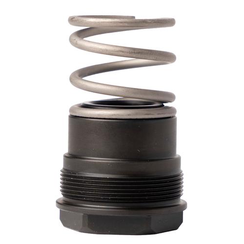 Huxwrx 3-Lug Housing Adapter for 9MM, Fits Suppressors with 1.125X28 Threads,