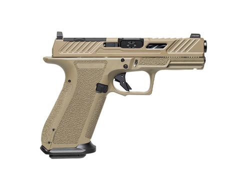 Shadow Systems XR920 Elite Optic Ready Pistol SS-3052-CA, 9mm, 4in, FDE Frame Grips, 10 Rds