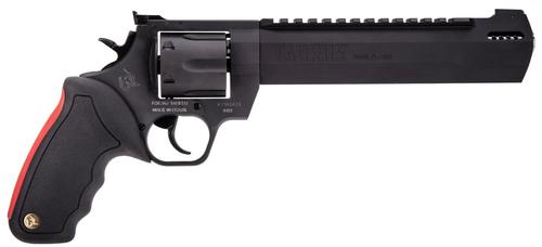 Taurus Raging Hunter Revolver 2440081RH, 44 Remington Mag, 8.375", Black Rubber Grips, Blued Finish, 6 Rds
