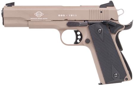 American Tactical 1911 Pistol 2210M1911T, 22 Long Rifle, Black Grip, Tan Finish, 10 Rds