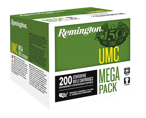 Remington UMC Rifle Ammunition 20109, 300 Blackout, Open Tip Flat Base, 220 gr, 940 fps, 200 Rd/Bx