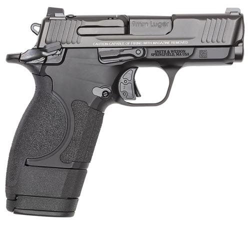 Smith and Wesson CSX E-Series Optic Ready Pistol 13897, 9mm Luger, 3.10in, Interchangeable Backstrap, Matte Black Finish, 15 Rds