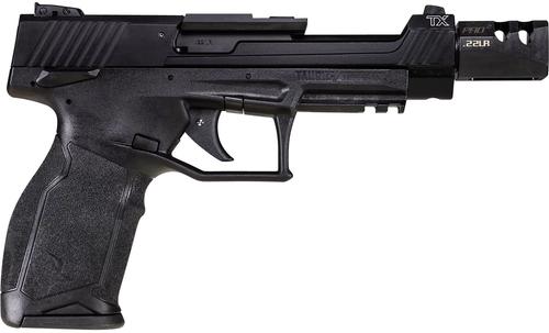 Taurus TX22 Competition SCR Optic Ready Pistol 1-TX22C151-T10, 22 LR, 5.40in, Black Polymer, Black Finish, 10 Rds