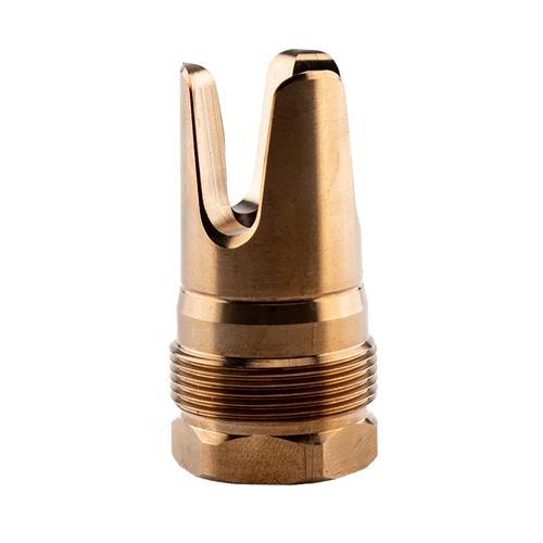 Rearden FHD Plan B Compatible Muzzle Device, 1/2X28, Gold (10021)