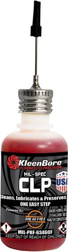 KleenBore KB-MSCLP-1 Mil-Spec CLP, 1 oz, Needle Oiler