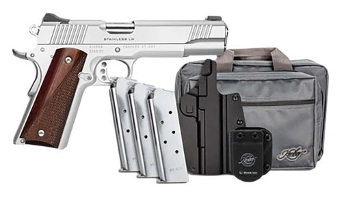 Kimber Stainless LW Bundle Pistol 3700852, 45 ACP, 5in, 8 Rds