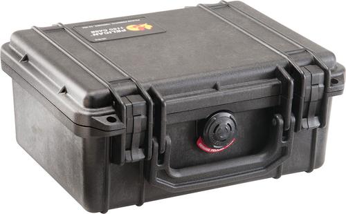 Pelican 1150, Black Polypropylene Case, 8.29x5.79x3.75 (1150-000-110)