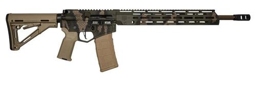 Diamondback Diamond DB15 Rifle Rifle DB1780H631, 5.56 NATO, 16", FDE Magpul Stock, Copperhead Camo Finish, 30 Rds