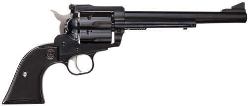 Ruger Blackhawk Single Action Revolver 0505, 30 Carbine, 7.5 in, Black Grip, Blued Finish, 6 Rd