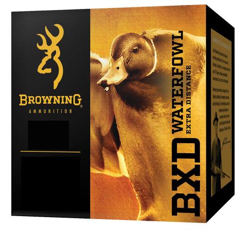 Browning BXD Extra Distance Shotshells B193412033, 20 Gauge, 3", 1 oz, #3 Steel Shot, 25 Rds/Bx