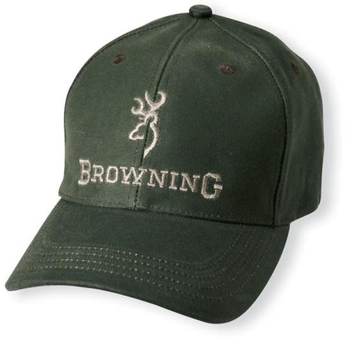 Browning Dura-Wax Solid Color Cap, Olive