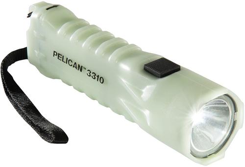 Pelican 3310PL Medium LED Flashlight, Photoluminescent (033100-0101-247)