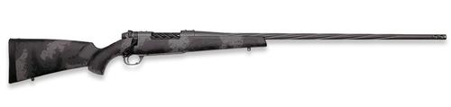 Weatherby Mark V Live Wild Rifle MLW01N7MMBR2B, 7mm BC, 26", Black/Gray Sponge Pattern Stock, 3 Rds
