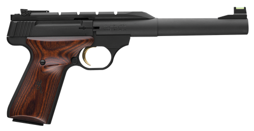 Browning Buck Mark Hunter Pistol 051499490, 22 Long Rifle, 7.25", Laminated Grips, Matte Blue Finish, 10 Rds