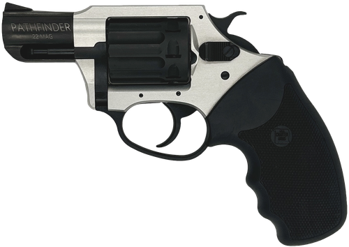 Charter Arms Pathfinder Lite Revolver 52329, 22 Mag, 2", Black Rubber Grip, Black Finish, 6 Rd