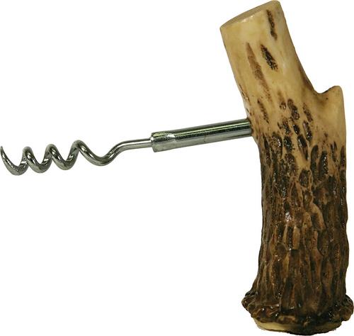 Rivers Edge Products Antler Cork Screw and Bottle Stop (200) Resin Antler
