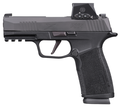 Sigarms P365 X-MACRO Pistol 365XCA-9-BXR3-RXSL-10, 9mm, 3.7in, XMacro Polymer Grip Module, 10 Rds