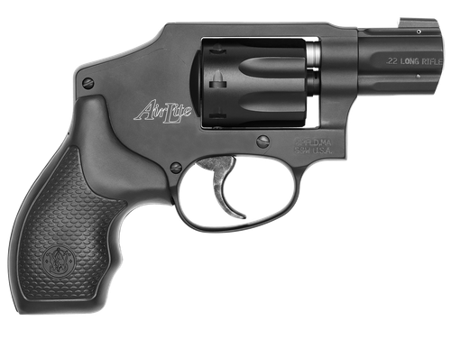 Smith & Wesson M43C Revolver 103043, 22 LR, 1 7/8 in, Synthetic Grip, Matte Black Finish, 8 Rd