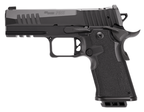 Sig Sauer P211 Carry Optic Ready Pistol, 9mm, 4.20in, Polymer Grips, Black Finish, 17 Rds