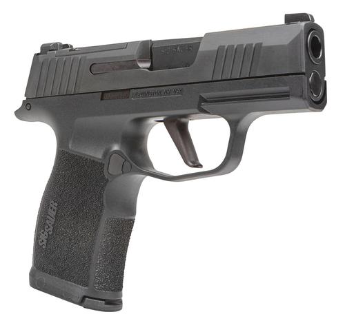 Sig P365X Optic Ready Pistol 365X9BXR3P10, 9mm Luger, 3.10", Black Polymer Grips, Black Finish, 10 Rds