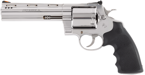 Colt Kodiak Revolver, 44 Mag, 6in, Stainless Steel Frame Finish, 6 Rds