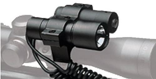 BSA LLCP Precision Laser Sight & Light Small Caliber, Fits 1 in Scopes