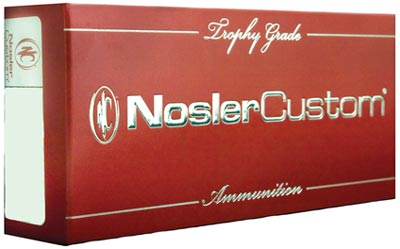 Nosler Trophy Grade Custom 60066, 300 Remington Ultra Magnum, Partition, 180 GR, 3200 fps, 20 Rd/bx