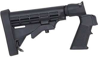 Mossberg 500/590 Flex Black Synthetic Shotgun Stock (95219)
