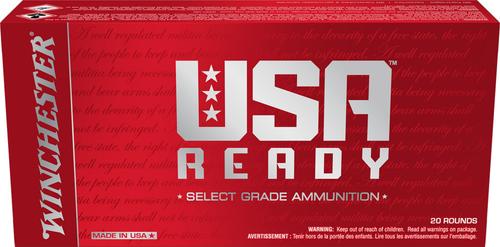 Winchester USA Ready Rifle Ammunition RED65PRC, 6.5 PRC, Open Tip, 140 gr, 3010 fps, 20 Rd/Bx