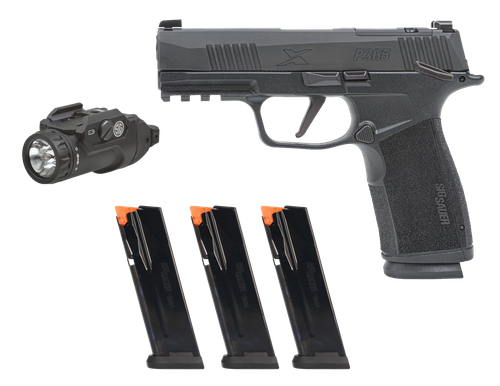 Sig Sauer P365 Macro TacPac Semi-Auto Pistol 365XCA9BXR3MSTACPAC, 9mm, 3.7 in, w/Sig Foxtrot, 3/17 Rds