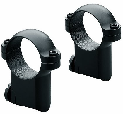 Leupold Ruger Rings 52301, Ruger M77, High, 1", Matte Black