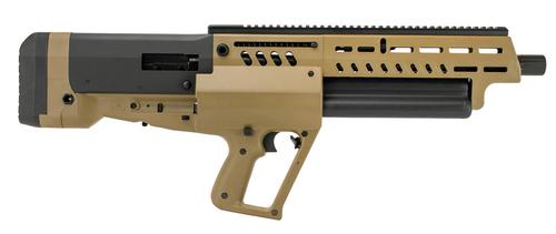 IWI Tavor TS12 Semi-Auto Shotgun TS12F, 12 Ga, 18.5", 3" Chmbr, Tan Fixed Bullpup Stock, Tan Finish, 15 Rds