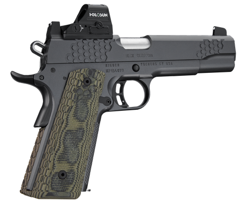 Kimber 3000434 KHX (OI) Custom Pistol - 9mm, 5 in Barrel, Stainless Steel Frame, Steel Slide, 9 Rd