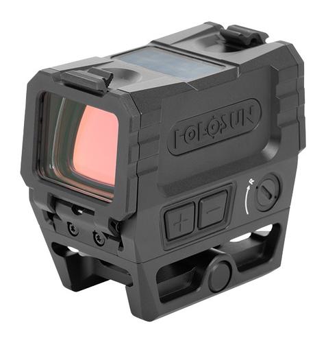 Holosun AEMS Evo Green Dot Sight, 1x, Black, 2 MOA/65 MOA, Lower 1/3 Co-Witness Mount