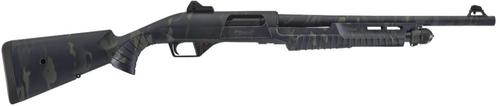 Benelli Nova 3 Tactical Pump-Action Shotgun 21505, 12 Ga, 18.5", MultiCam Black Synthetic Finish