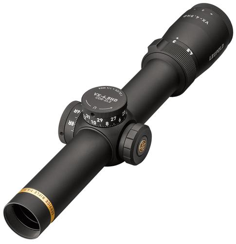 Leupold VX-4.5HD Service Rifle Scope 176281, 1-4.5x24mm, 30mm Tube, FireDot Bull-Ring Reticle