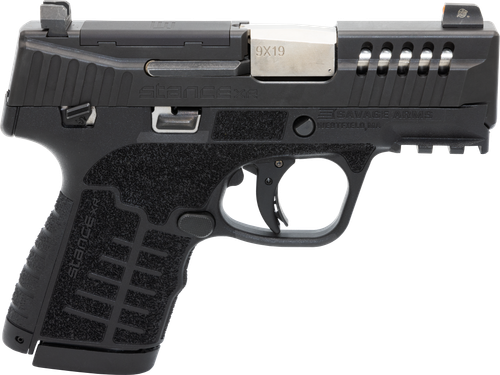 Savage Stance XR Pistol 67053, 9mm Luger, 3.20in, Black GFN, Black Nitride Finish, 13 Rds