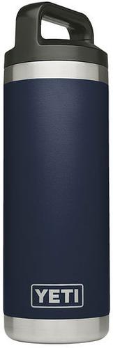 Yeti Rambler Bottle 18oz Stainless Steel Bottle, DuraCote Navy (YRAMB18NV)