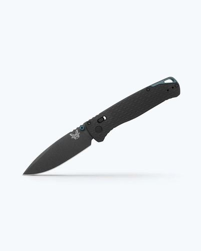 Benchmade Bugout Vayper, MagnaCut Sainless Steel Drop Point Blade, Black Aluminum Handles