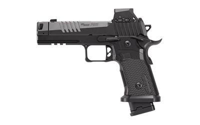 Sig Sauer P211-GTO RXSL Pistol 211F-9-GTO-B-RXSL, 9mm, 4.4in Bull Barrel, Aluminum/G-10 Grips, w/RomeoX, 21 Rds